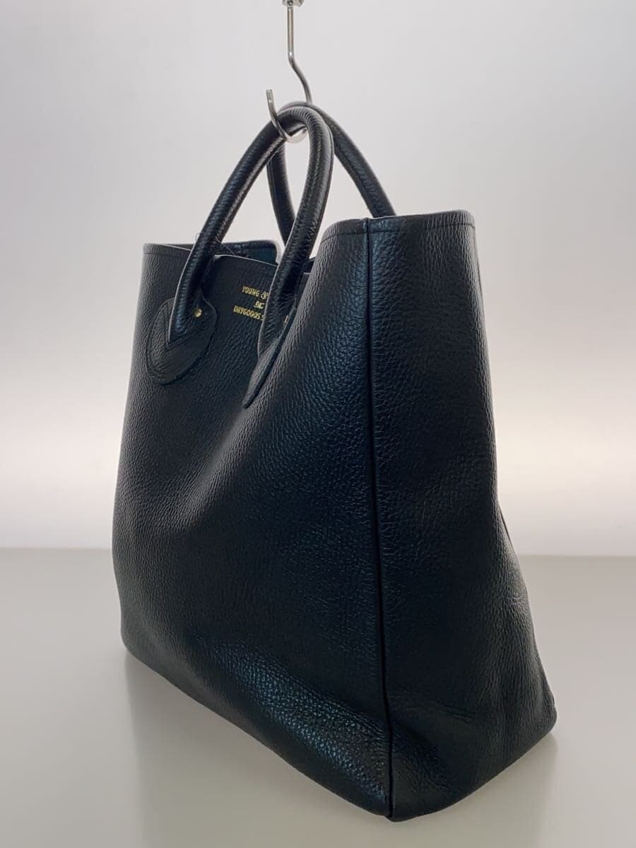 YOUNG & OLSEN tote bag leather black camouflage 2