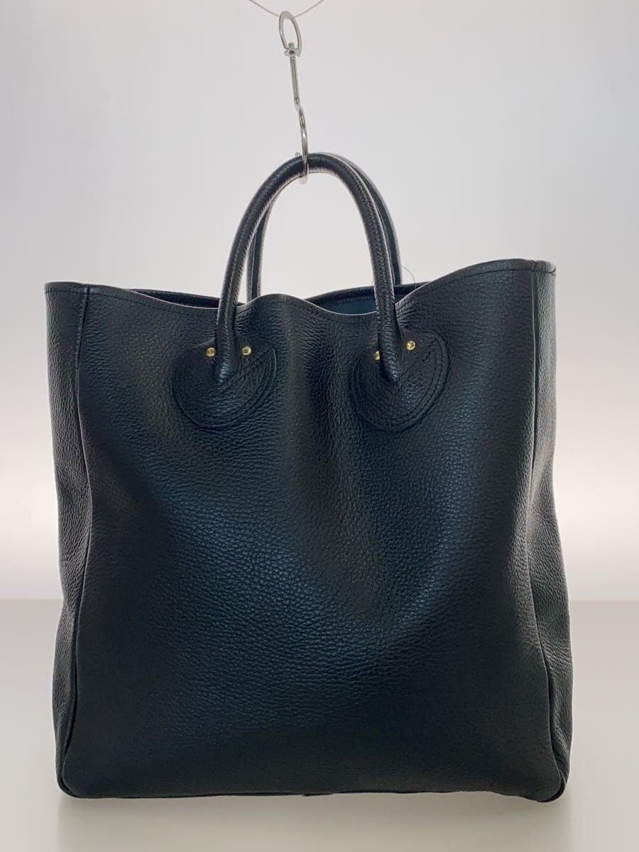 YOUNG & OLSEN tote bag leather black camouflage 3