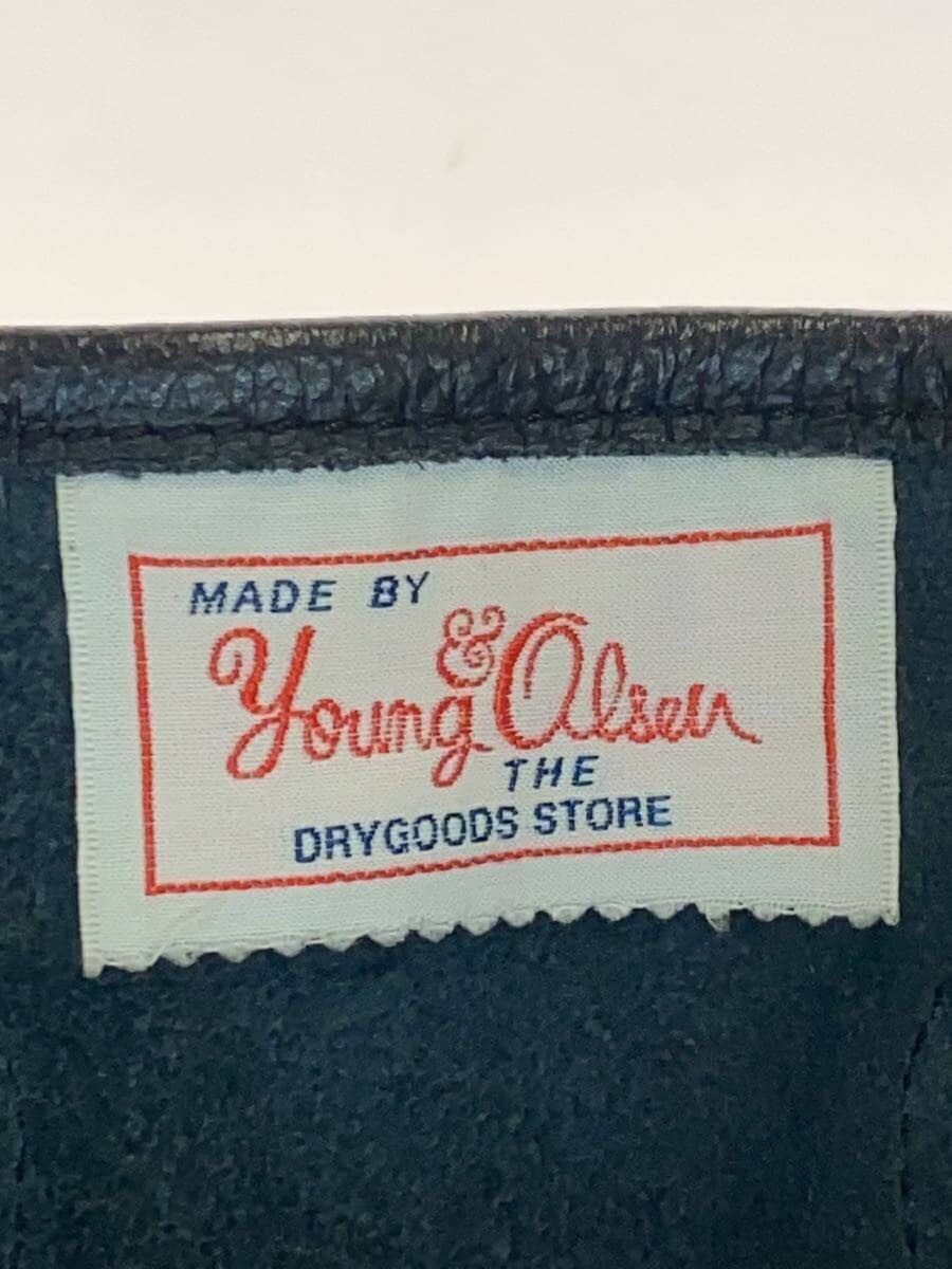 YOUNG & OLSEN tote bag leather black camouflage 5