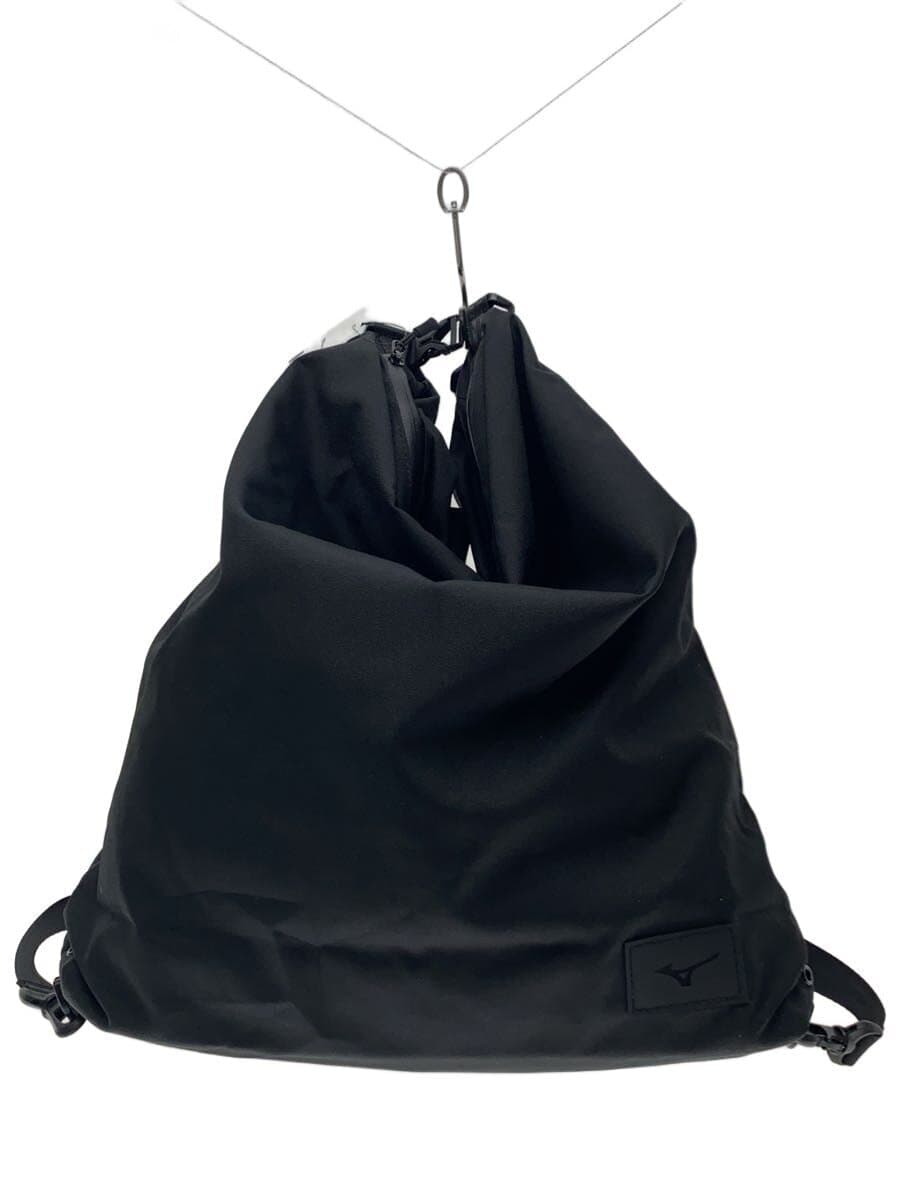 MIZUNO Backpack Nylon Black B3JMCX1009F