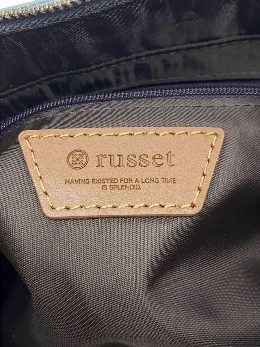Russet tote bag nylon GRY all-over pattern 5
