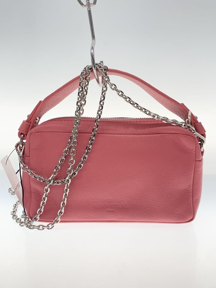 MAISON KITSUNE 25ss Shoulder Bag -- PNK nw05349lc0045 3