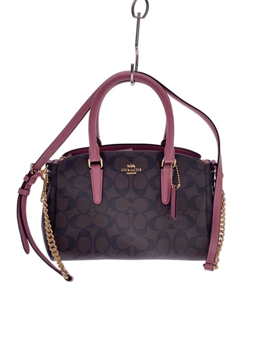 COACH Signature Tote Bag -- BRW All-over pattern