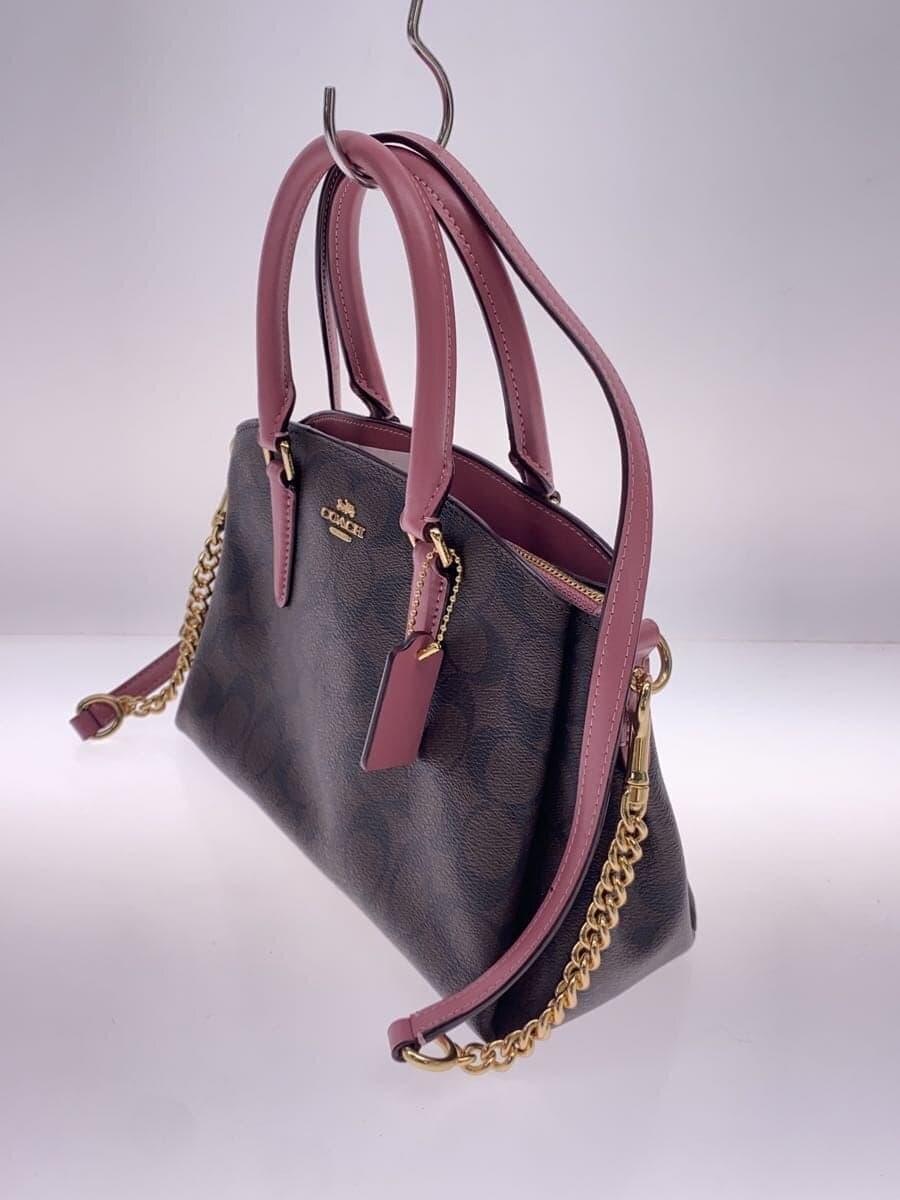 COACH Signature Tote Bag -- BRW All-over pattern 2