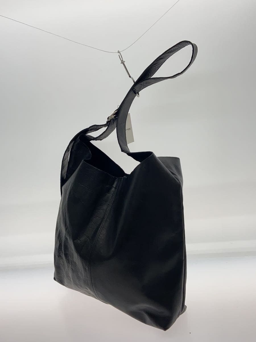 UNITED TOKYO Tote Bag Leather BLK 2