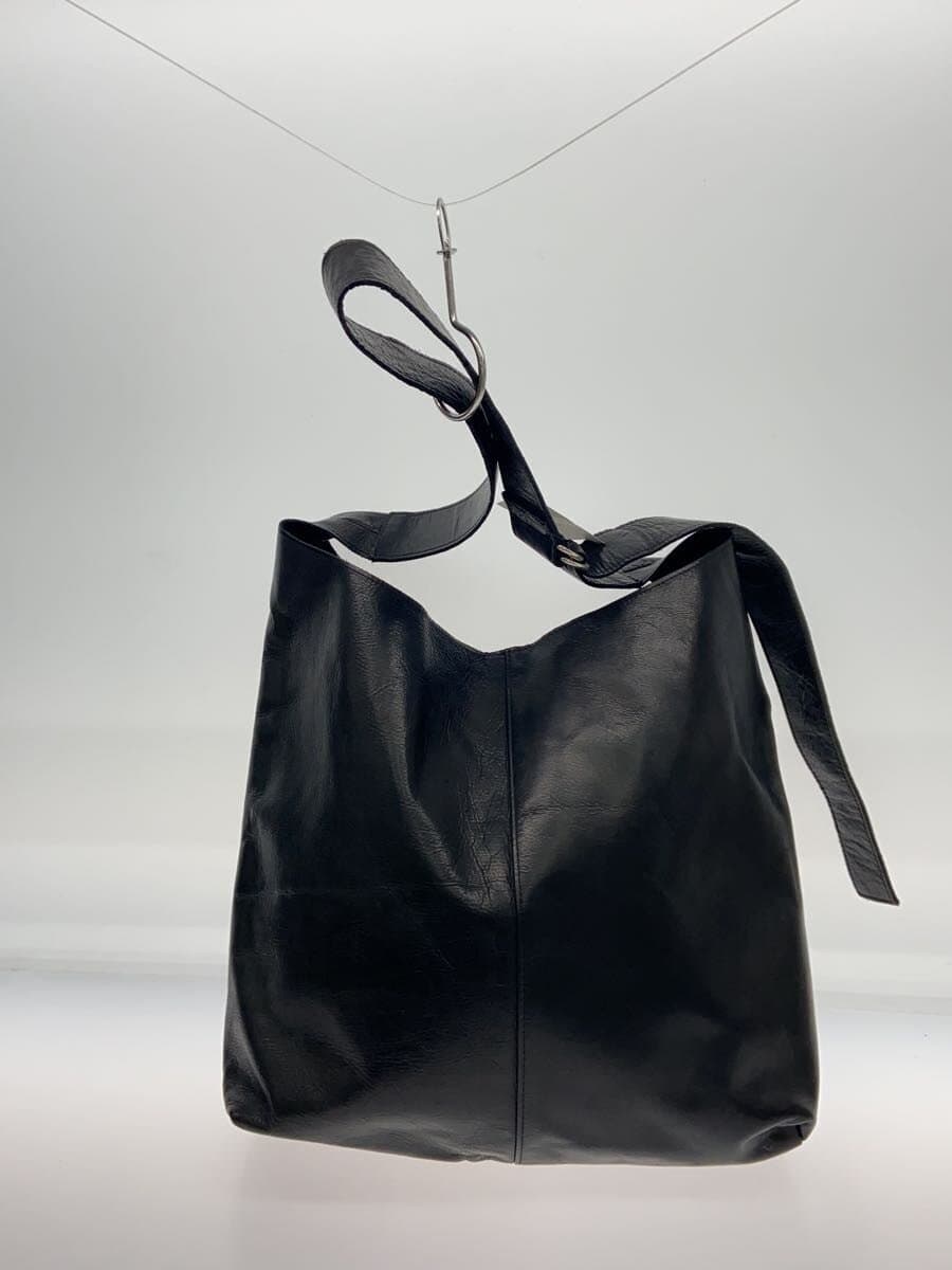 UNITED TOKYO Tote Bag Leather BLK 3