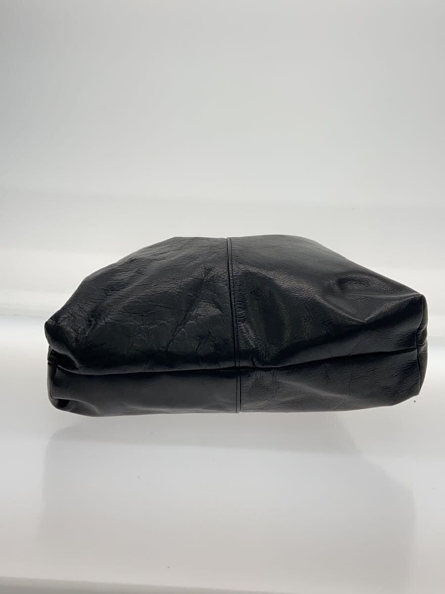 UNITED TOKYO Tote Bag Leather BLK 4