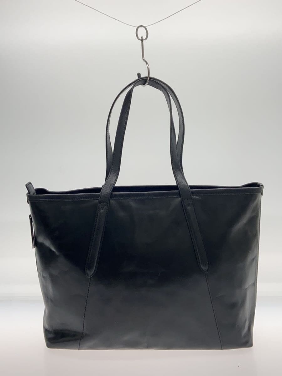 SEEKER Tote Bag Leather BLK 3