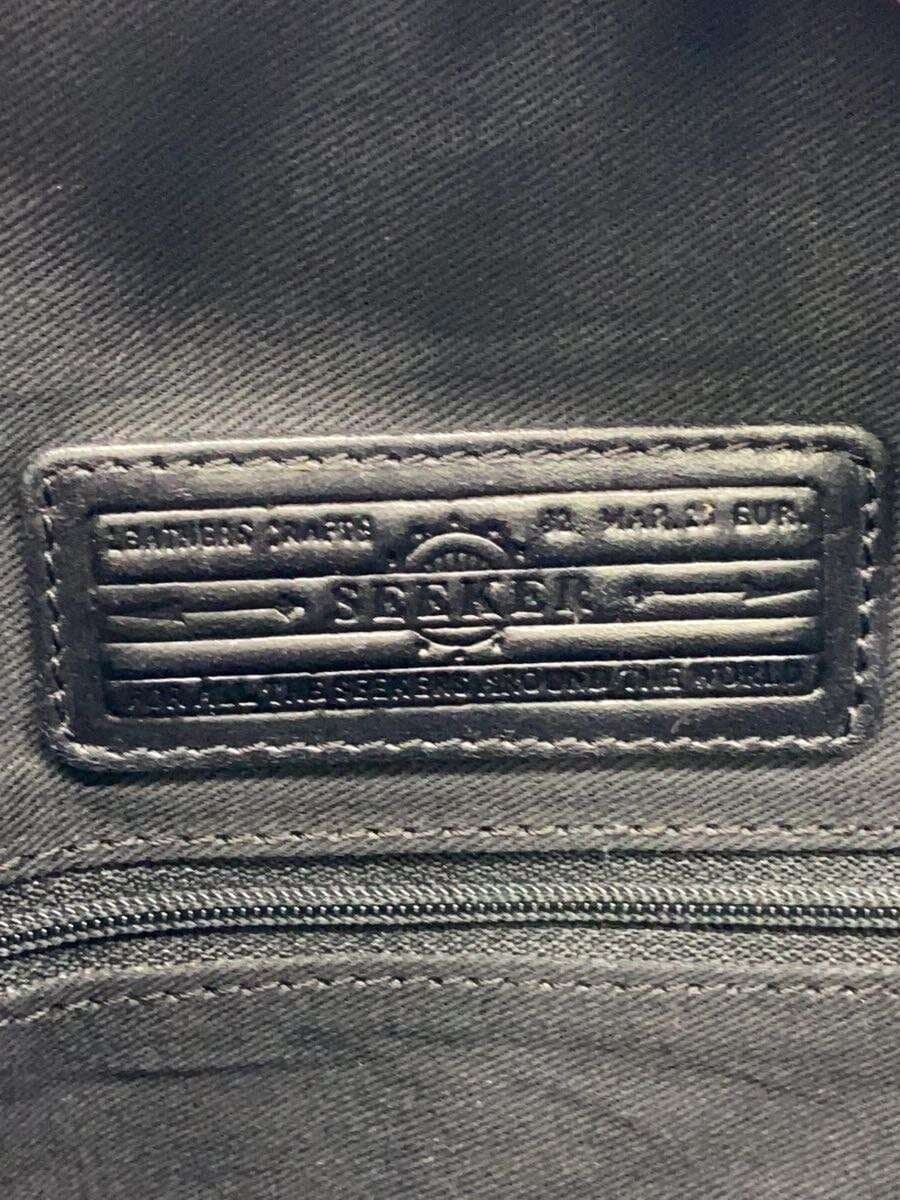 SEEKER Tote Bag Leather BLK 5