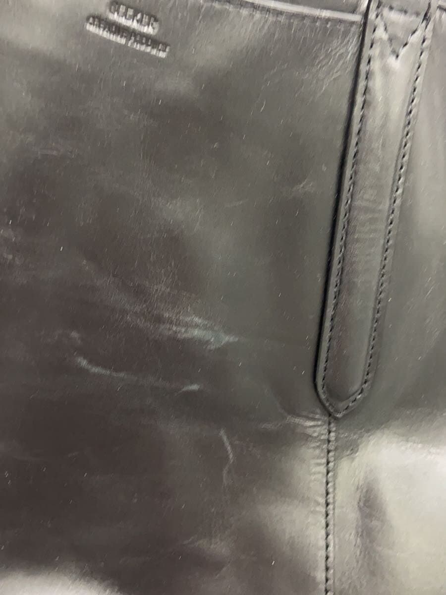 SEEKER Tote Bag Leather BLK 8