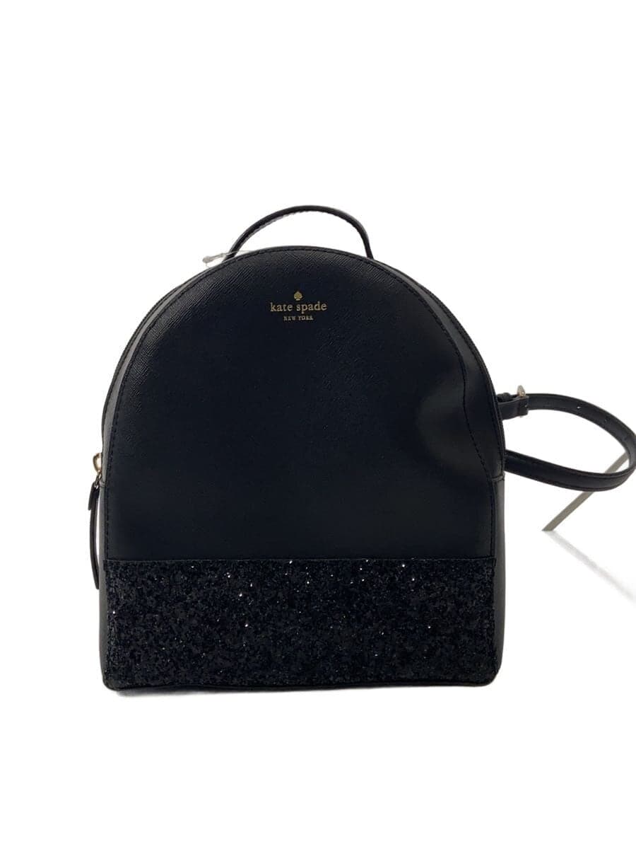 kate spade new york Backpack Leather BLK Solid