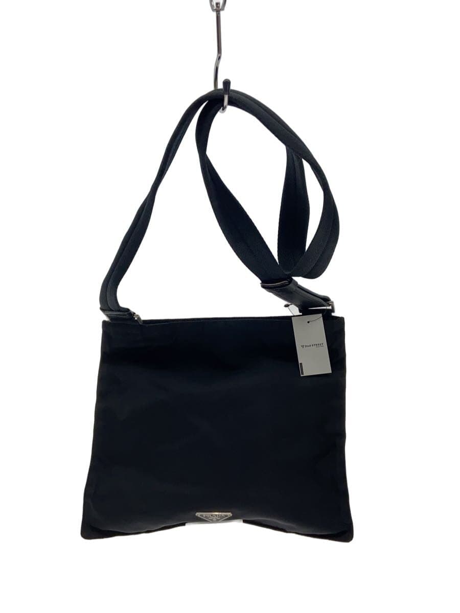 PRADA Shoulder Bag Nylon BLK