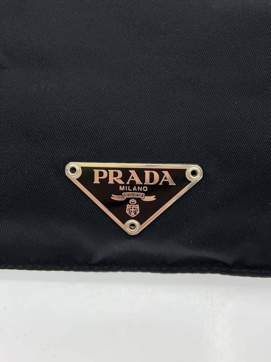 PRADA Shoulder Bag Nylon BLK 5