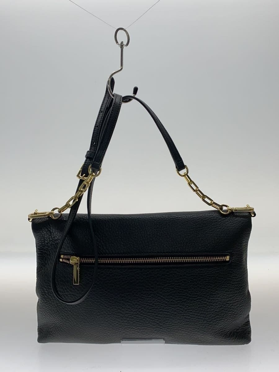 TORY BURCH Shoulder Bag Leather BLK 3