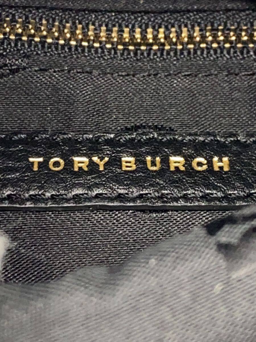 TORY BURCH Shoulder Bag Leather BLK 5