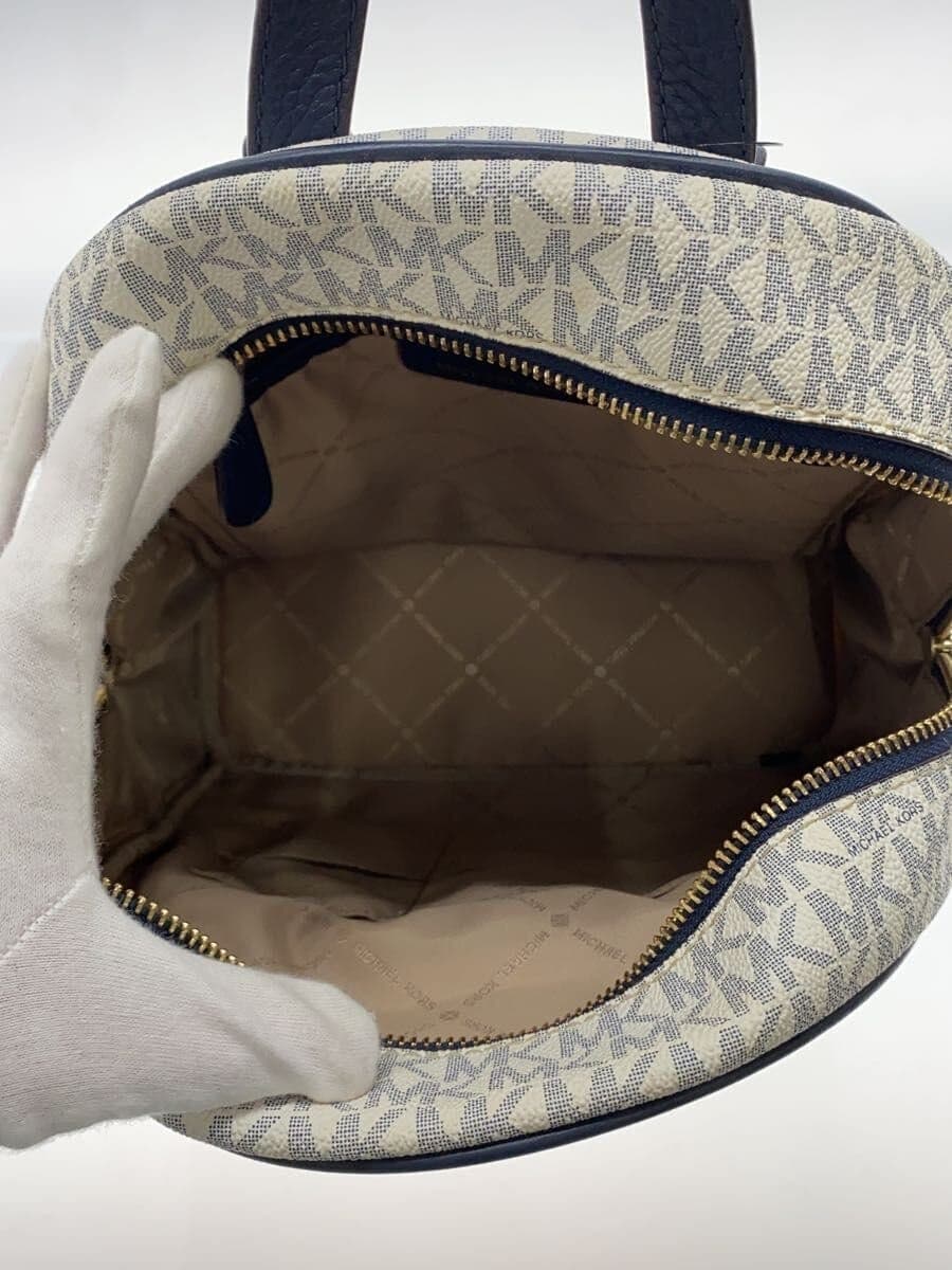 MICHAEL KORS Backpack Leather WHT All-over pattern 35f8gayb2b 6