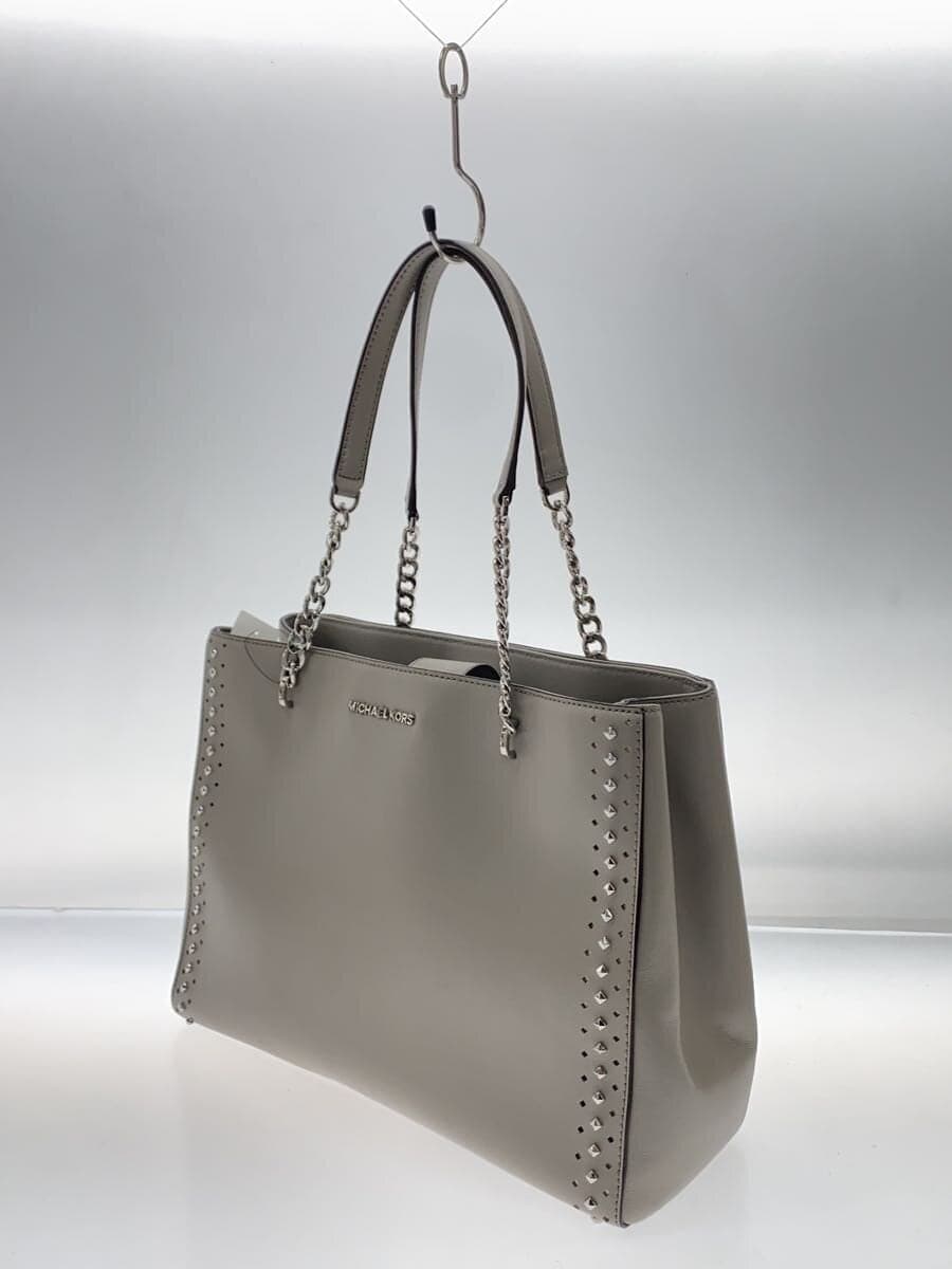MICHAEL KORS tote bag leather GRY 35h7se0t3l 2