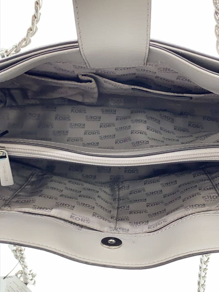 MICHAEL KORS tote bag leather GRY 35h7se0t3l 6