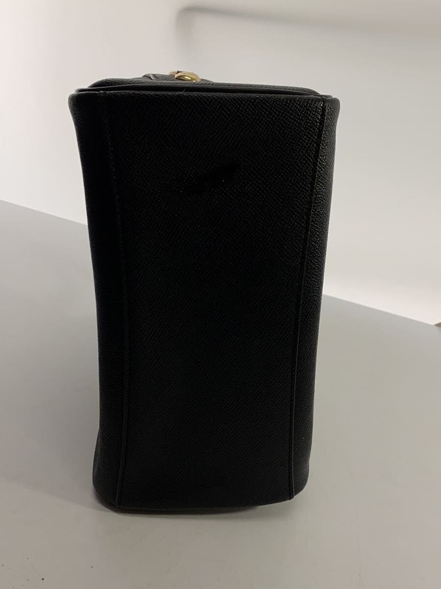 COACH Boston Bag_All Leather Leather BLK 4