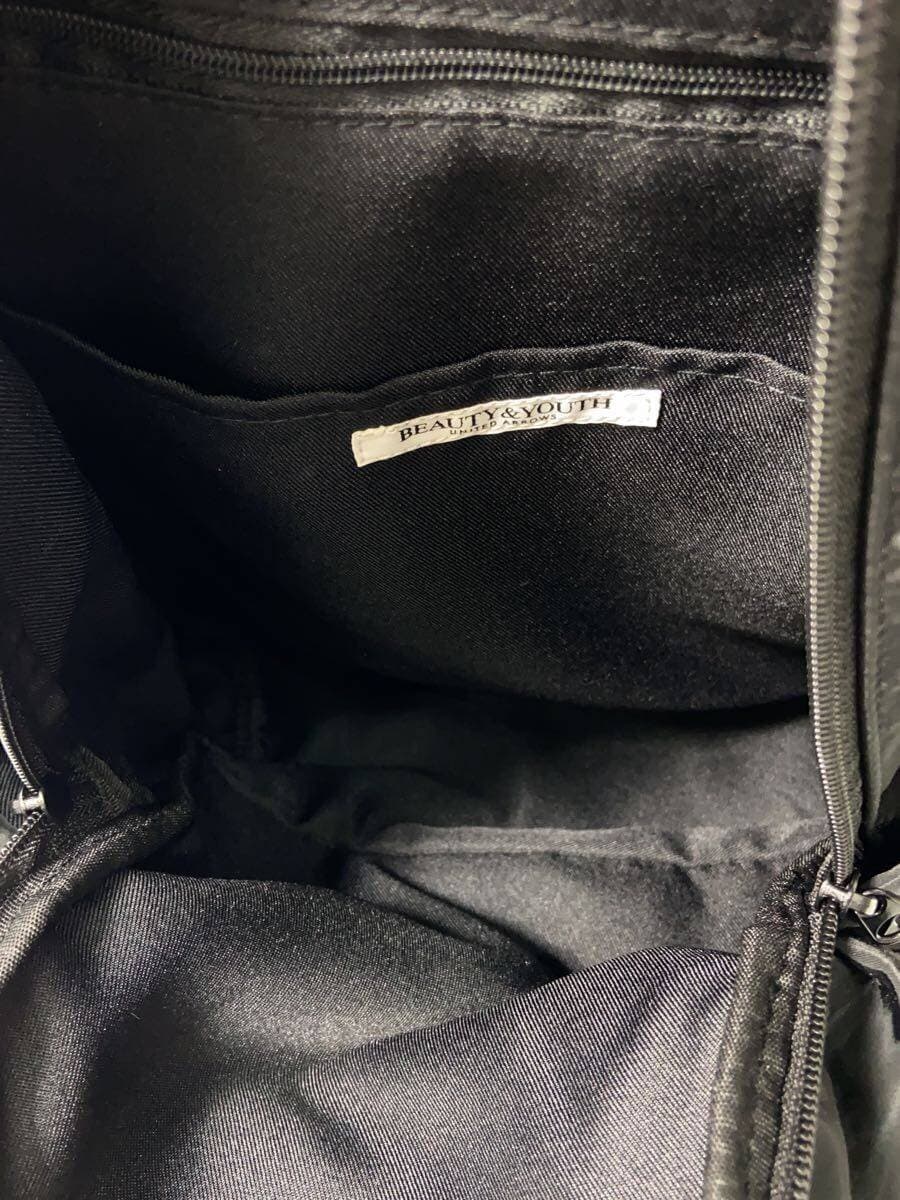 BEAUTY&YOUTH UNITED ARROWS Backpack Black Solid 6