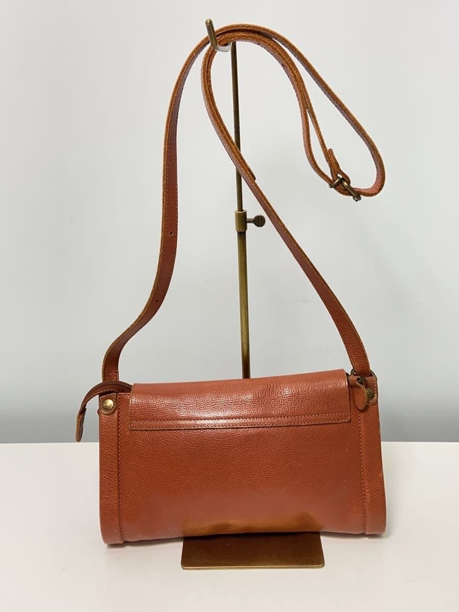 IL BISONTE Shoulder Bag Leather Brown 3