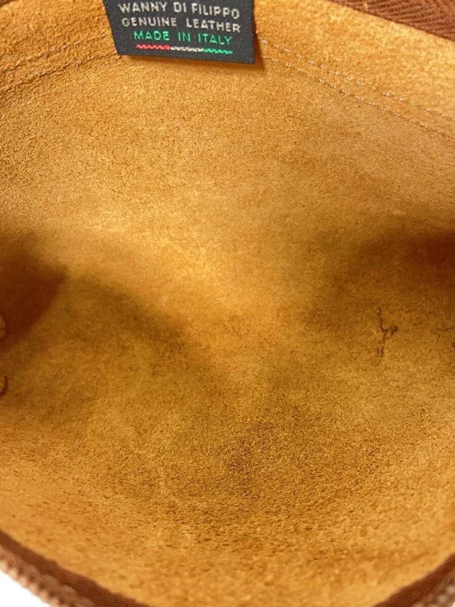 IL BISONTE Shoulder Bag Leather Brown 6