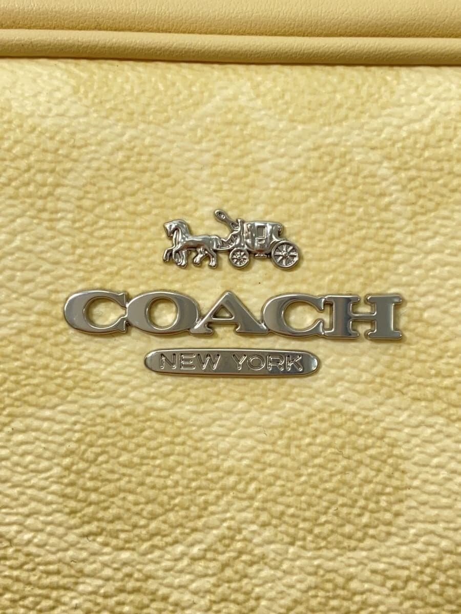 COACH Shoulder Bag Leather IVO All Over Pattern CY752 5