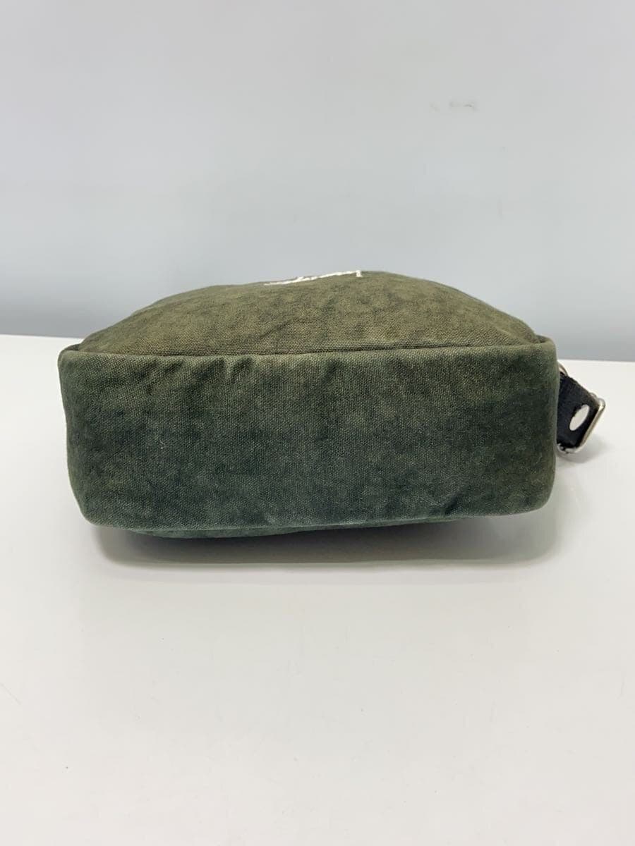 STUSSY shoulder bag cotton khaki 134255 4