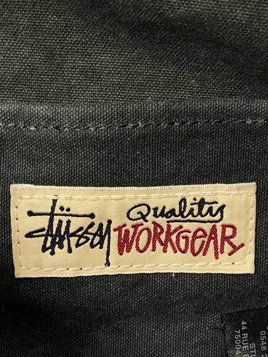 STUSSY shoulder bag cotton khaki 134255 5