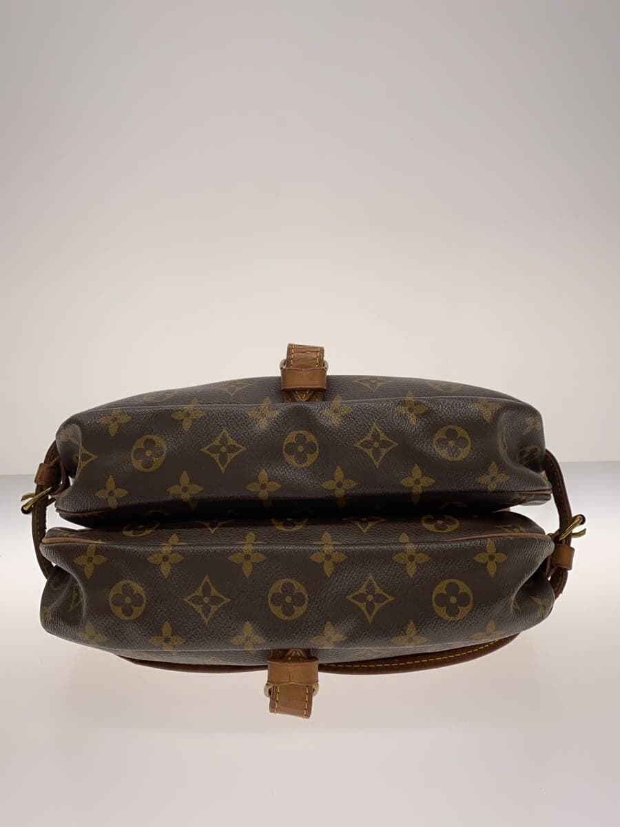 LOUIS VUITTON Saumur 30_Monogram Canvas Shoulder Bag Brown M42256 LOUIS VUITTON 4