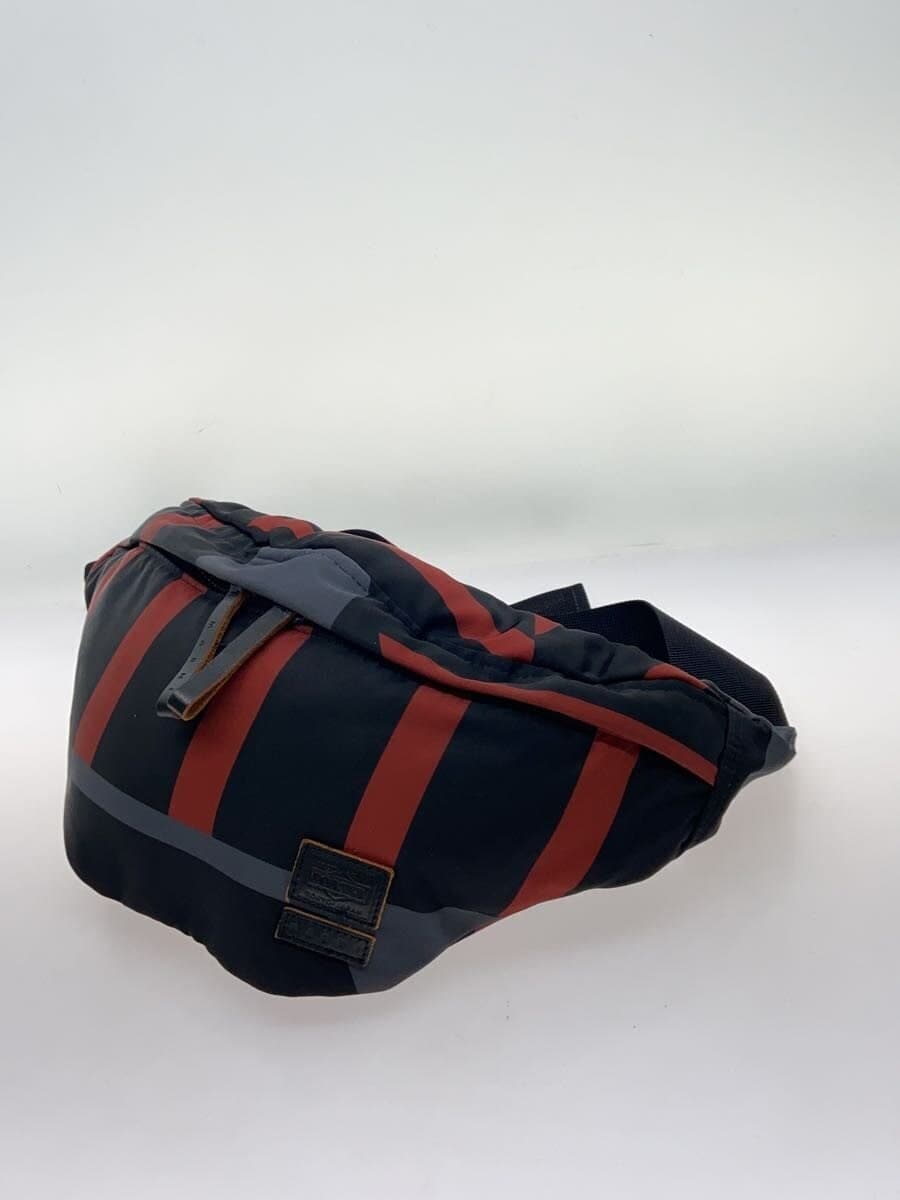 PORTER × MARNI Shoulder Bag Nylon Black Stripe 2