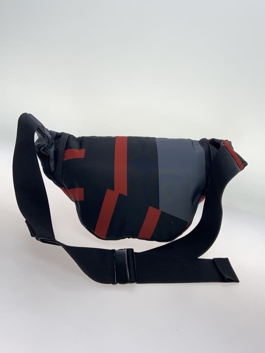 PORTER × MARNI Shoulder Bag Nylon Black Stripe 3