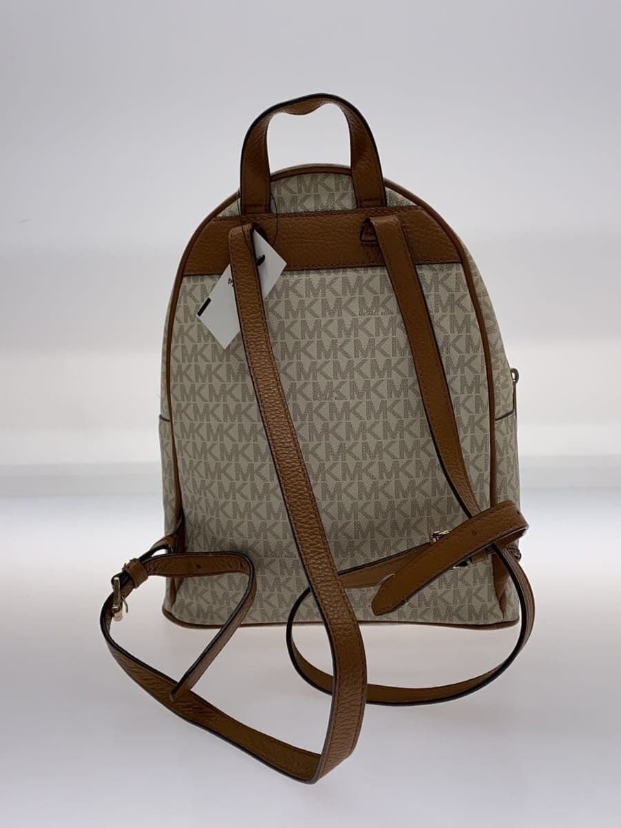 MICHAEL KORS Backpack Leather CRM All Over Pattern 35s9gayb6b 3