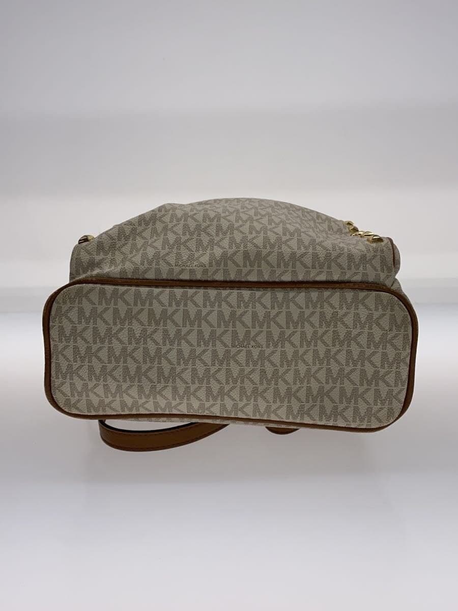 MICHAEL KORS Backpack Leather CRM All Over Pattern 35s9gayb6b 4