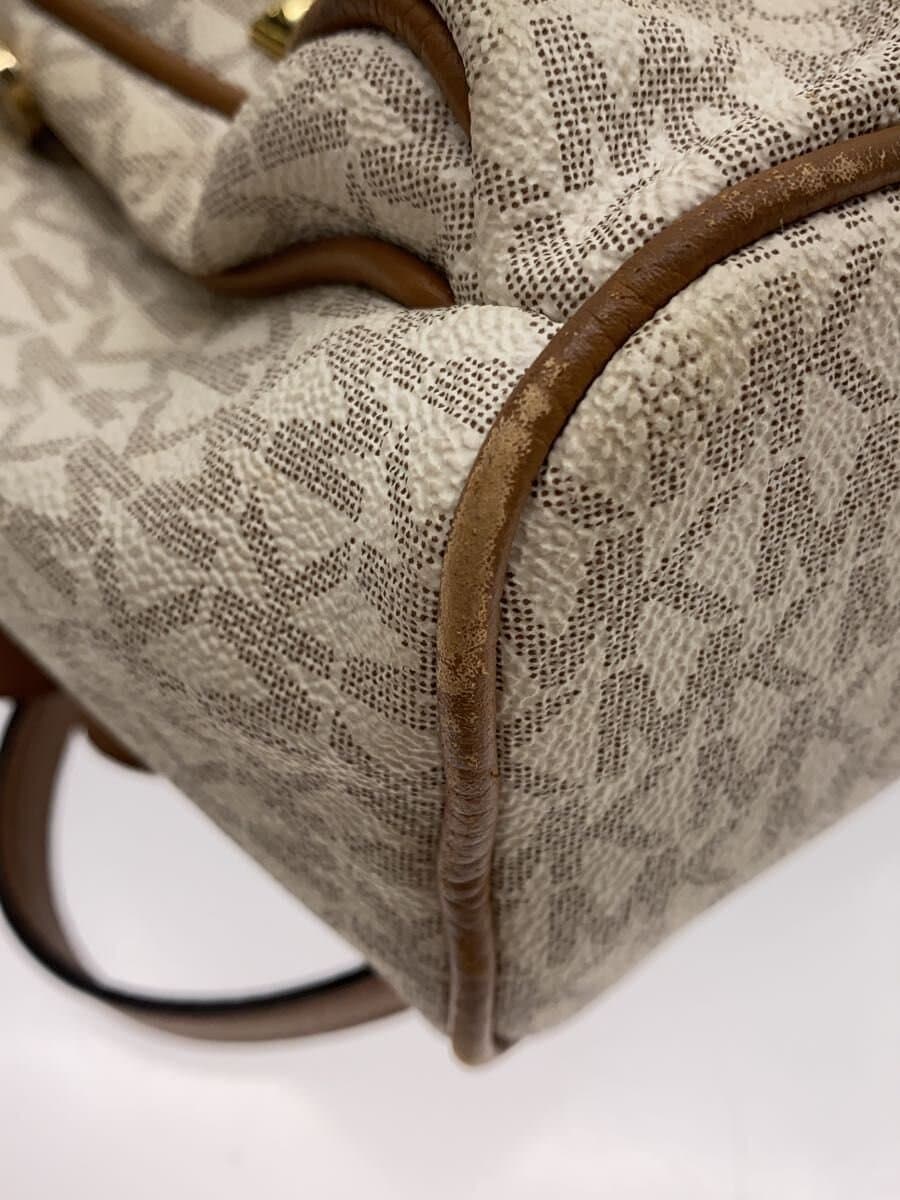 MICHAEL KORS Backpack Leather CRM All Over Pattern 35s9gayb6b 7