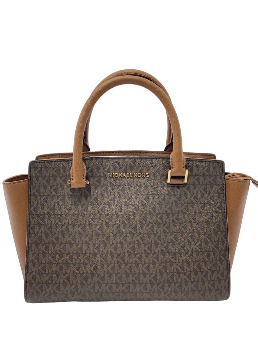 MICHAEL KORS Shoulder Bag BRW All Over Pattern 35h8glms6b