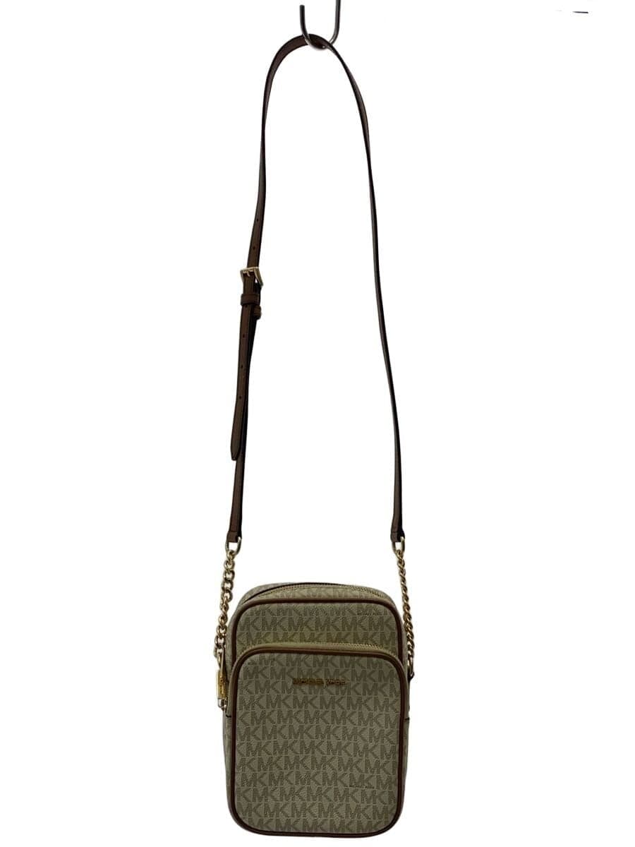 MICHAEL KORS Shoulder Bag Leather WHT 35F1GTVC2B