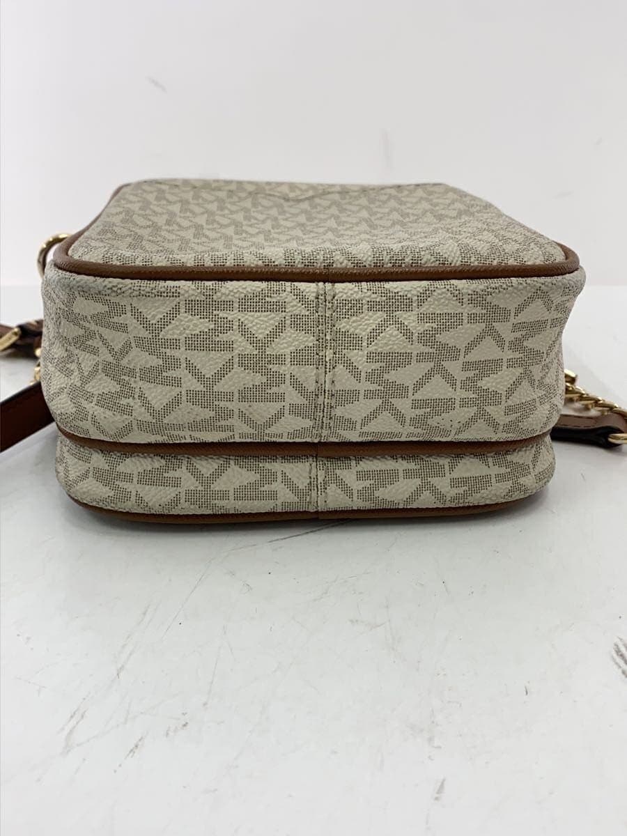 MICHAEL KORS Shoulder Bag Leather WHT 35F1GTVC2B 4
