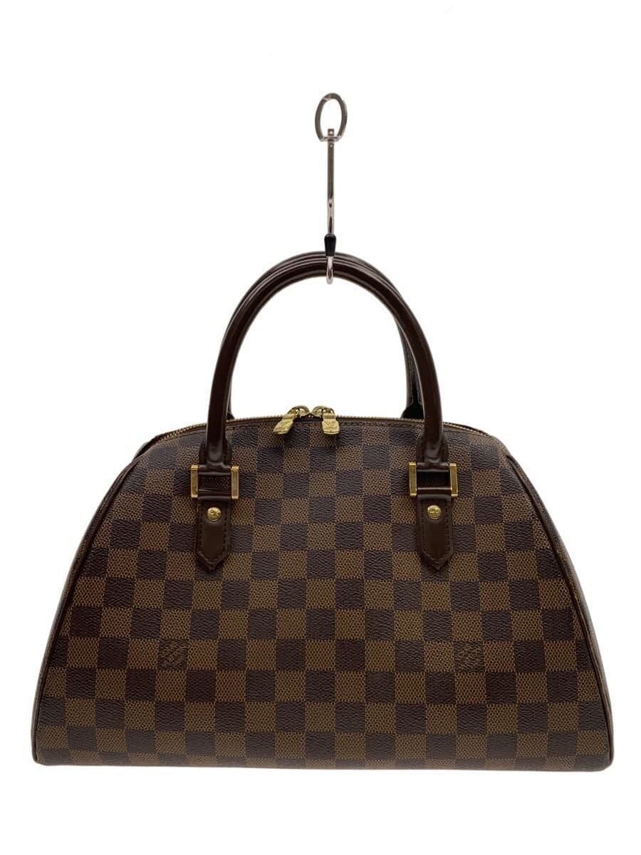 LOUIS VUITTON Ribera MM Damier Ébène PVC BRW All-over pattern N41434