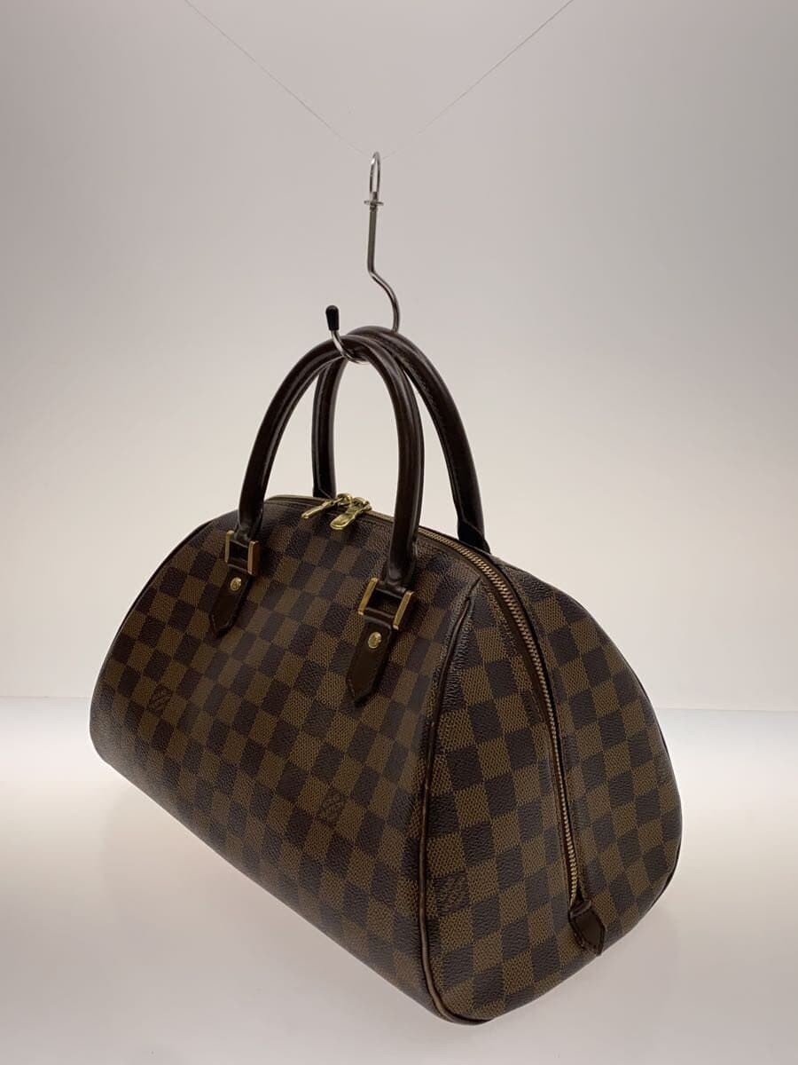 LOUIS VUITTON Ribera MM Damier Ébène PVC BRW All-over pattern N41434 2