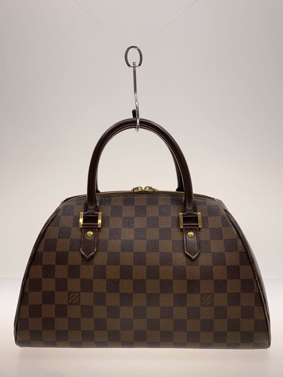 LOUIS VUITTON Ribera MM Damier Ébène PVC BRW All-over pattern N41434 3