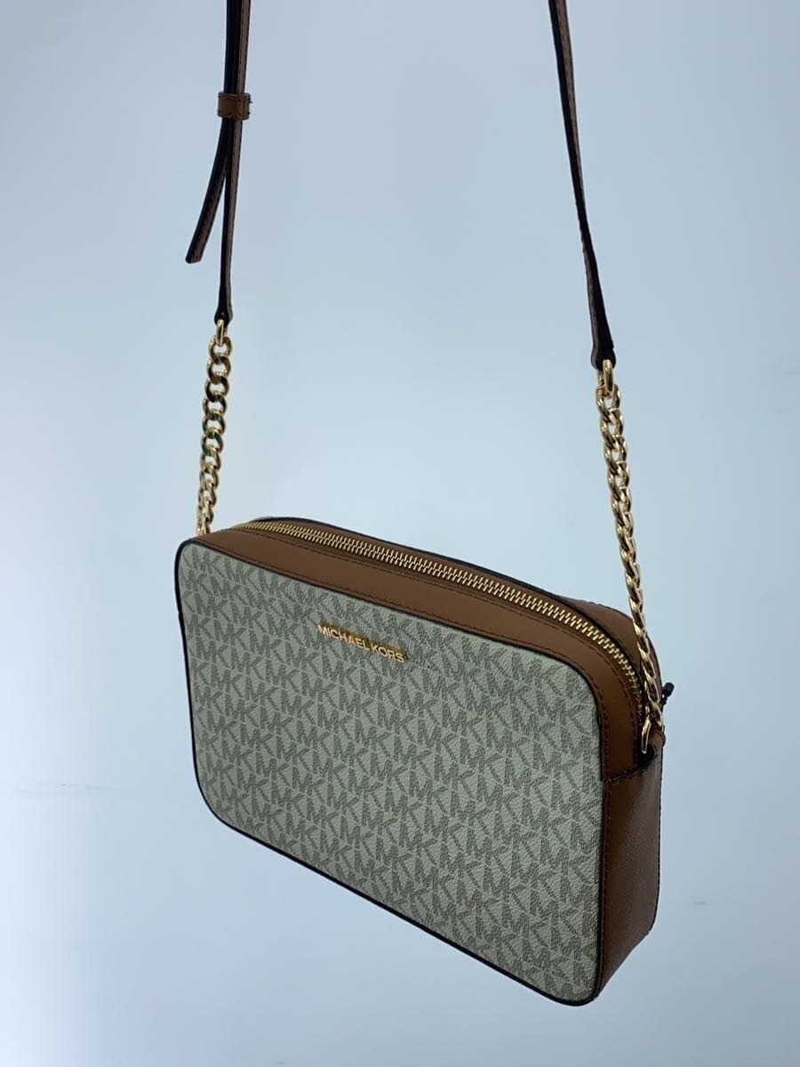 MICHAEL KORS Shoulder Bag -- WHT Monogram 35F8GTTC3B 2