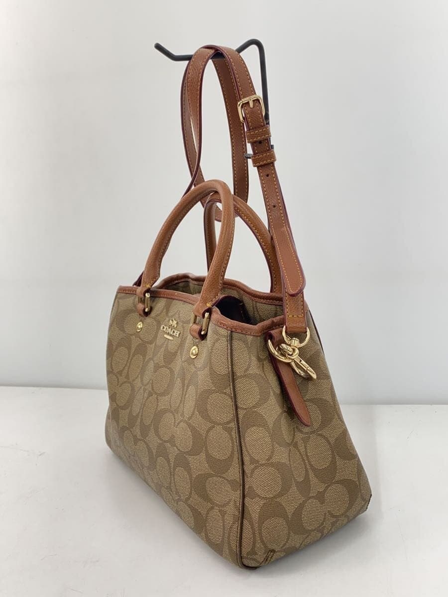 COACH Handbag_Signature Leather BRW 2