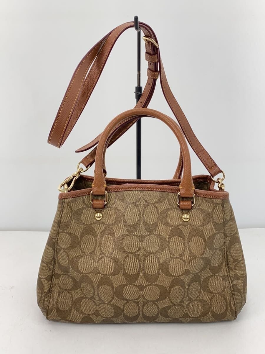 COACH Handbag_Signature Leather BRW 3