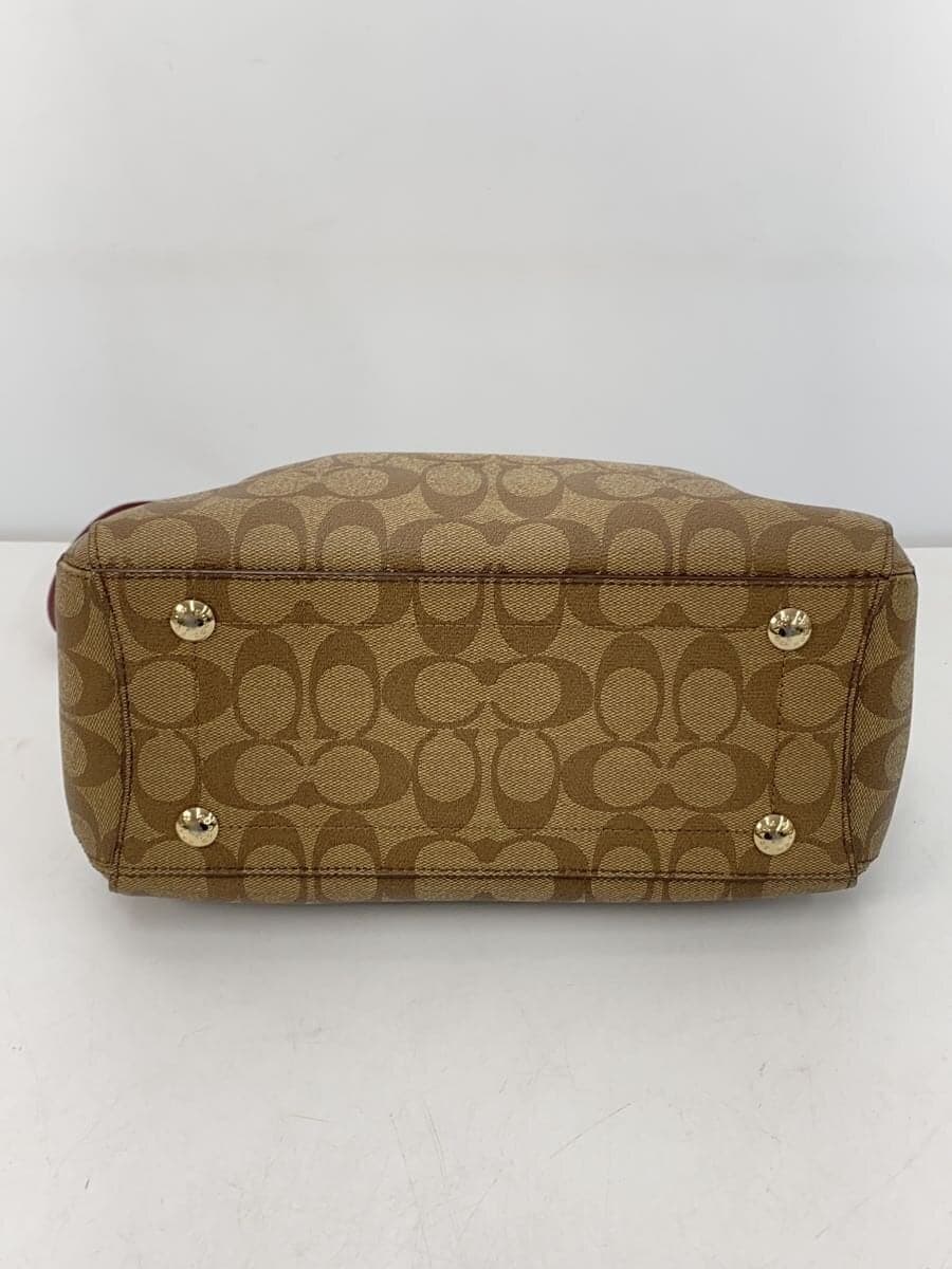 COACH Handbag_Signature Leather BRW 4