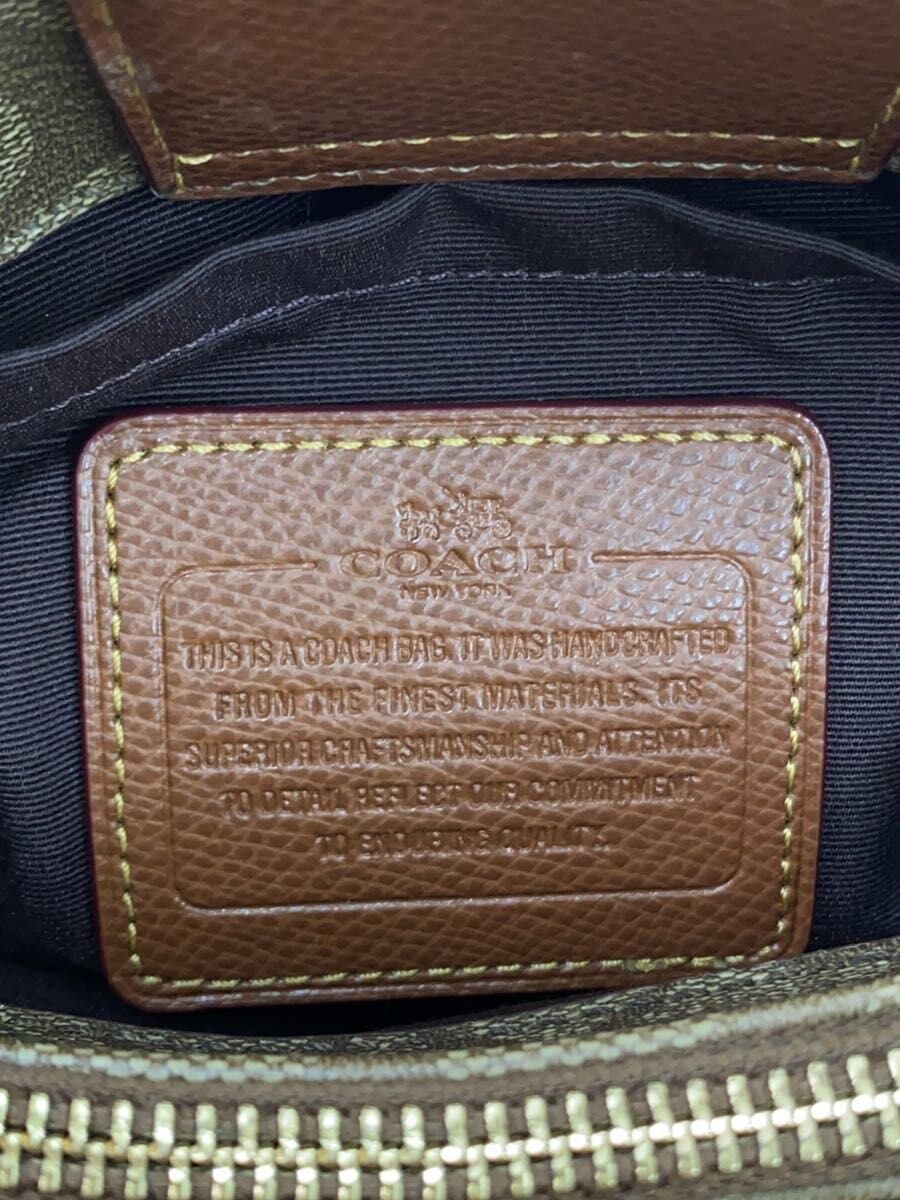 COACH Handbag_Signature Leather BRW 5