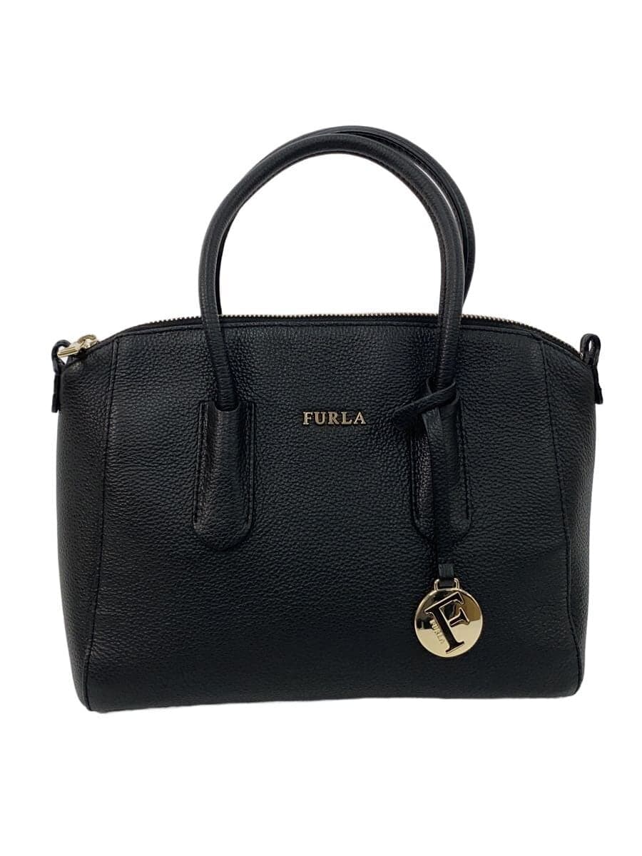 FURLA Handbag BLK Solid