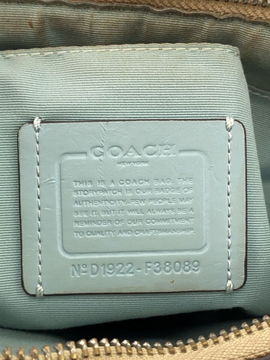 COACH Shoulder Bag BLU All Over Pattern F38089 COACH 5