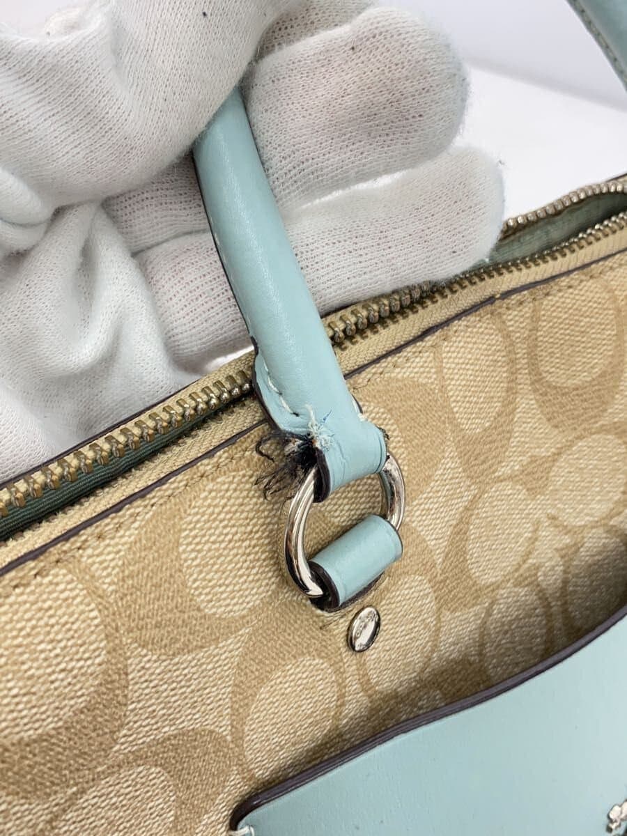 COACH Shoulder Bag BLU All Over Pattern F38089 COACH 8