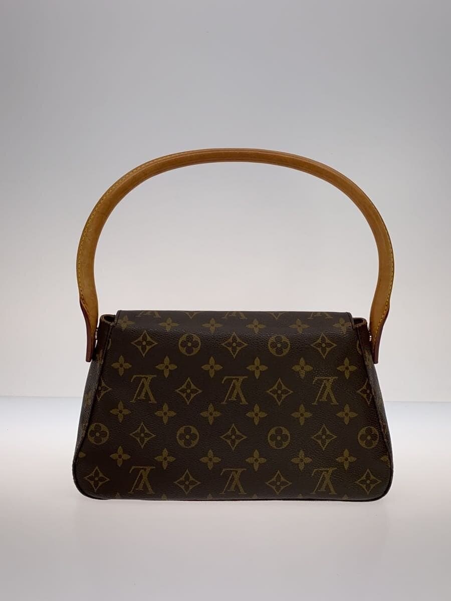 LOUIS VUITTON Mini Lu ping_Monogram Canvas PVC BRW 3